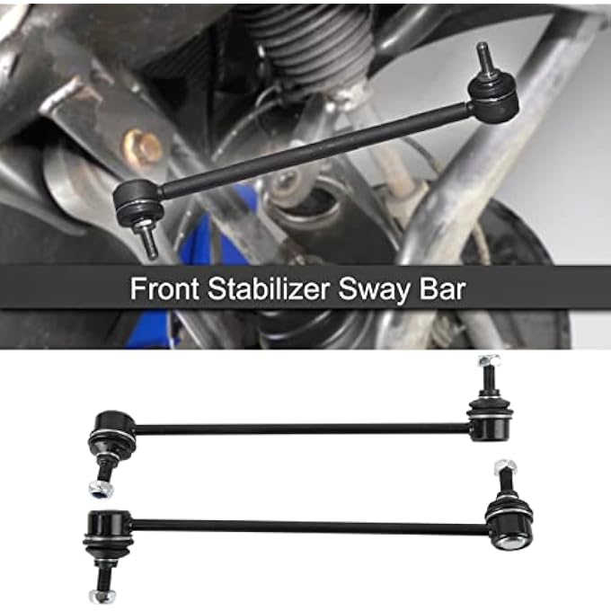 Luocute 2Pcs Front Sway Bar Links K750002 K750003 Stabilizer Suspension Kit For 128I 135I 323I 325I 328I 330I 335D 335I 335Is X1 Z4 Automotive Replacement Sway Bar Link Kits - Image 5