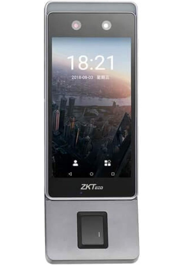 زد كيه تيكو طرفية التعرف على الوجه اللاسلكية ZKTeco Horus E1-FP – مصادقة مزدوجة (وجه + بصمة)، واي فاي، مطابقة عالية السرعة، سعة مستخدمين كبيرة، تكامل تحكم الوصول - Image 2