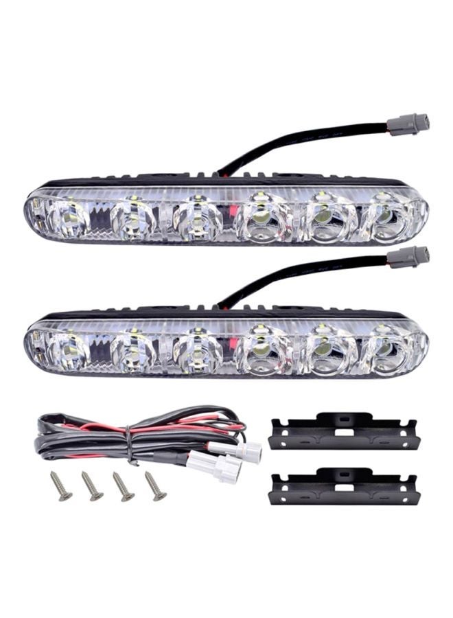 NIBEMINENT 2 -Piece 6 LED Daylight Driving Light - Image 1