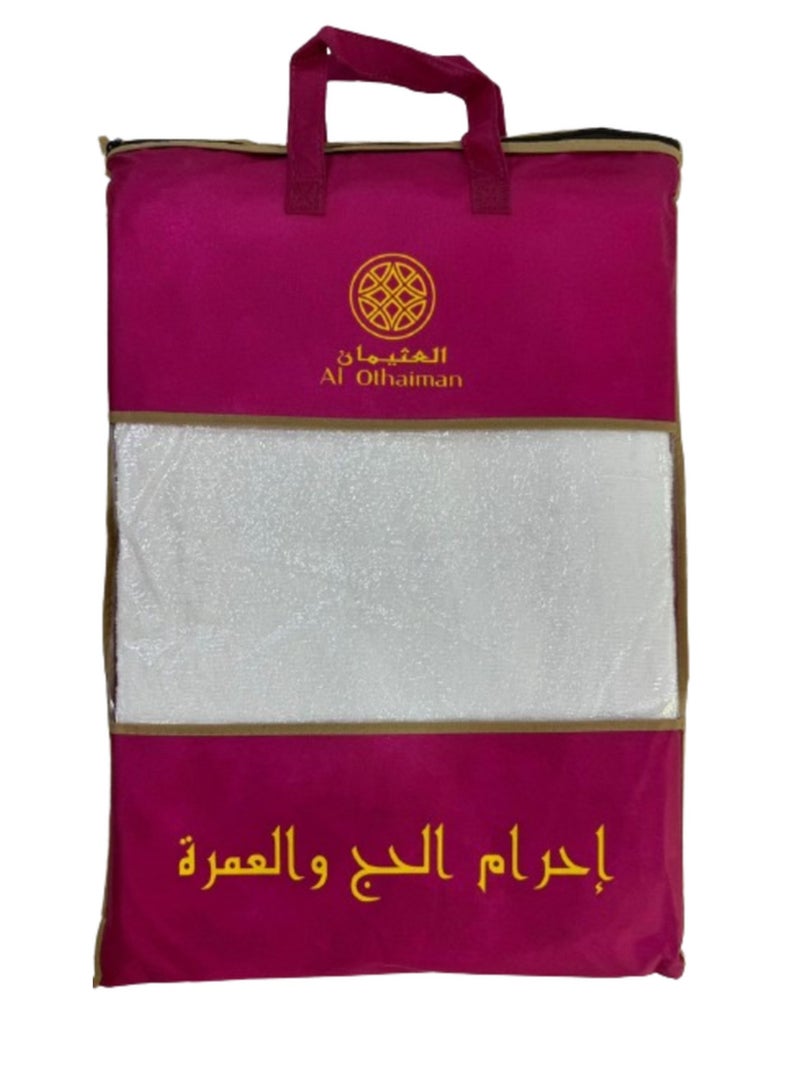 Men's Ihram Clothing for Hajj and Umrah - 2 peice White  - Image 4