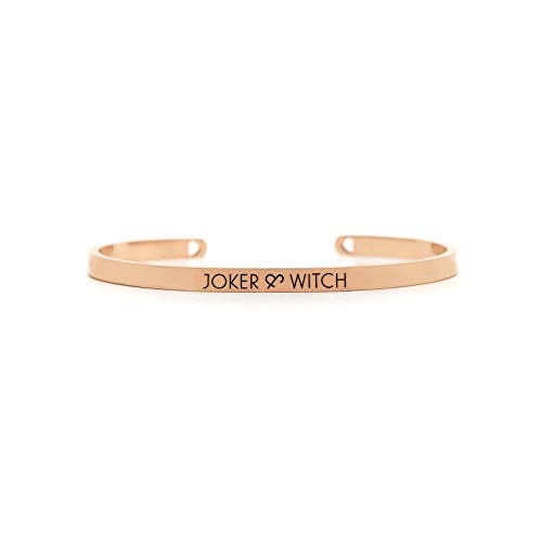 Joker & Witch Stainless Steel Dandelion Rosegold Analogue Watch Bracelet Stack For Women's - Image 5