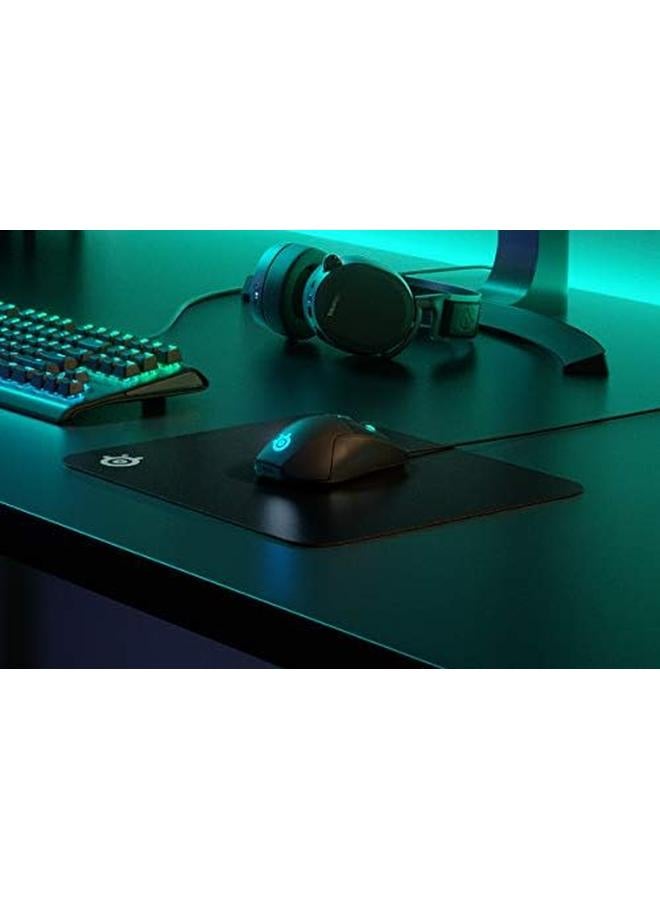 ستيل سيريز سطح ألعاب Qck متوسط الصلابة مع الحد الأدنى من الاحتكاك ودقة دقيقة باللون الأسود - Image 3