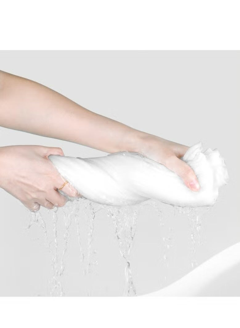 جيفت مجموعة من 14 منديلًا مضغوطًا للاستخدام مرة واحدة، من القطن، محمولة للسفر، سميكة، لتنظيف الوجه، جافة ورطبة، مزدوجة الاستخدام. - Image 5