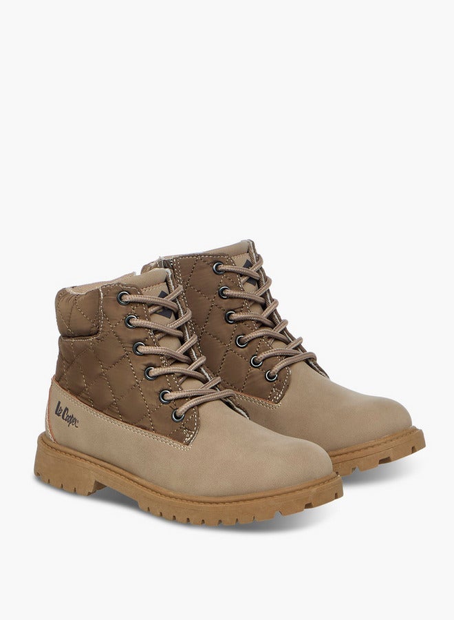 لي كوبر أحذية شتوية مبطنة للأولاد بسحاب - Image 3