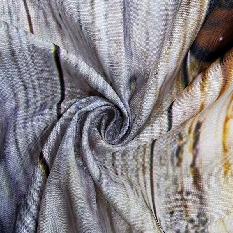 Riyidecor Rustic Small Barn Door Shower Curtain 36Wx72H Outdoor Stall 36 Inch Half Single Stand Up Shower Curtain Country Barnwood Decor Fabric Polyester Waterproof 7 Pack Plastic Hooks - Image 3