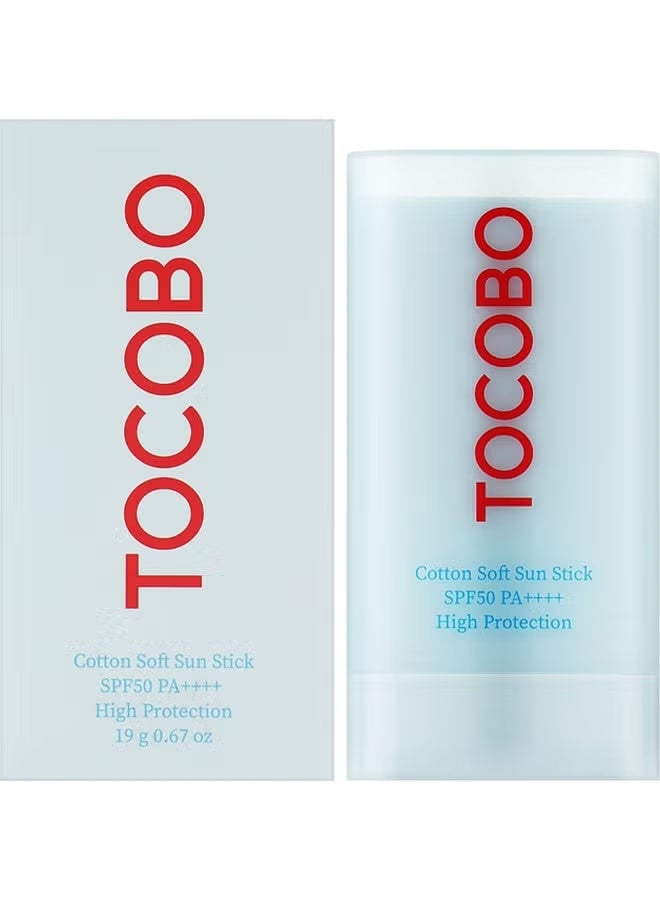 توكوبو عصا الشمس الناعمة من القطن SPF50+ PA++++ حماية عالية ، 19 جرام - Image 4