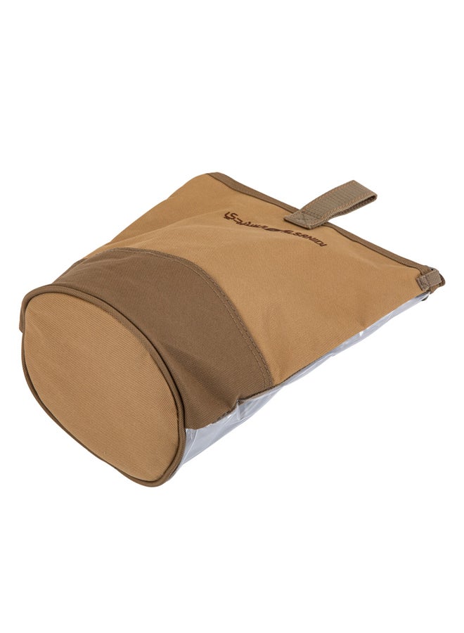 AL SANIDI Tea and sugar storage bag for trips, Kaki, Size 28*16*16Cm - Image 4