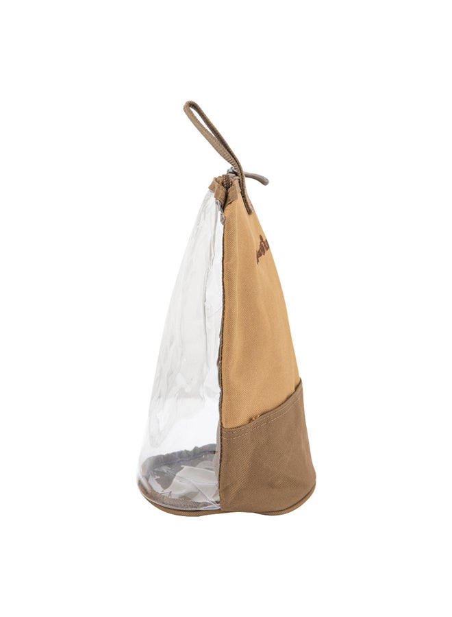 AL SANIDI Tea and sugar storage bag for trips, Kaki, Size 28*16*16Cm - Image 3