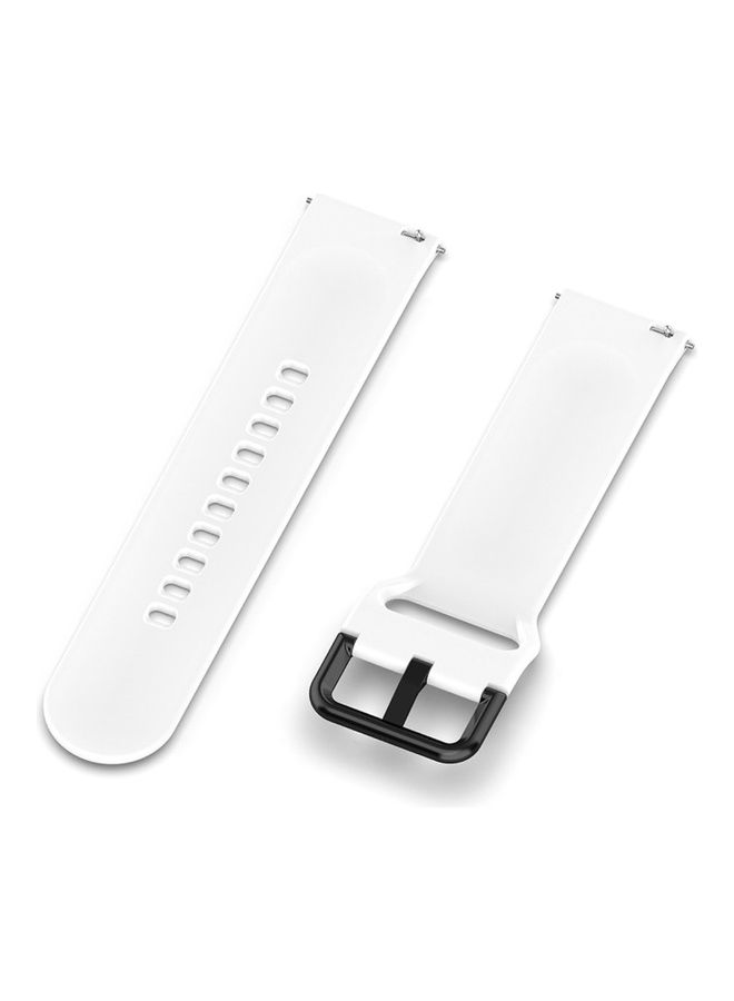 NIBEMINENT Adjustable Watch Band For Huami Amazfit GTS White  - Image 3