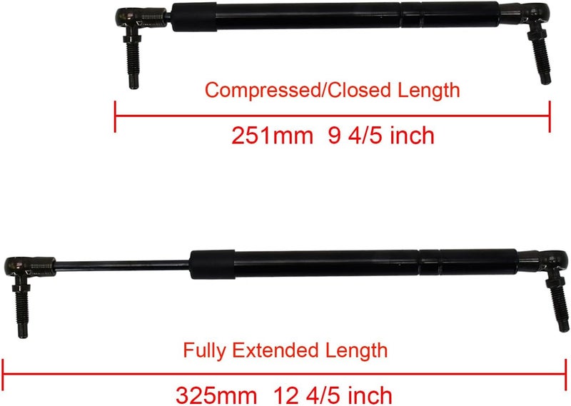 Manioiity 2X Steering Damper 116-0027 142-8117 109-9820 for Toro Exmark Lazer Z, Advantage, Z Master, G3 Series, Professional Series 5000 6000 7000 Lawn Mower Gas Steering Damper Motion Control Damper Shock - Image 2