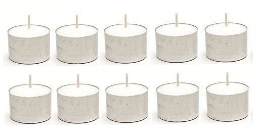 Crazy Sutra Crazy Sutra Pure Smokeless Tea Light Wax Candles 40 Pieces Pack 79 Hours Burning Time NonToxic NonSmoky and EcoFriendly Perfect for Home Decor Party Decor and Special Occasions 