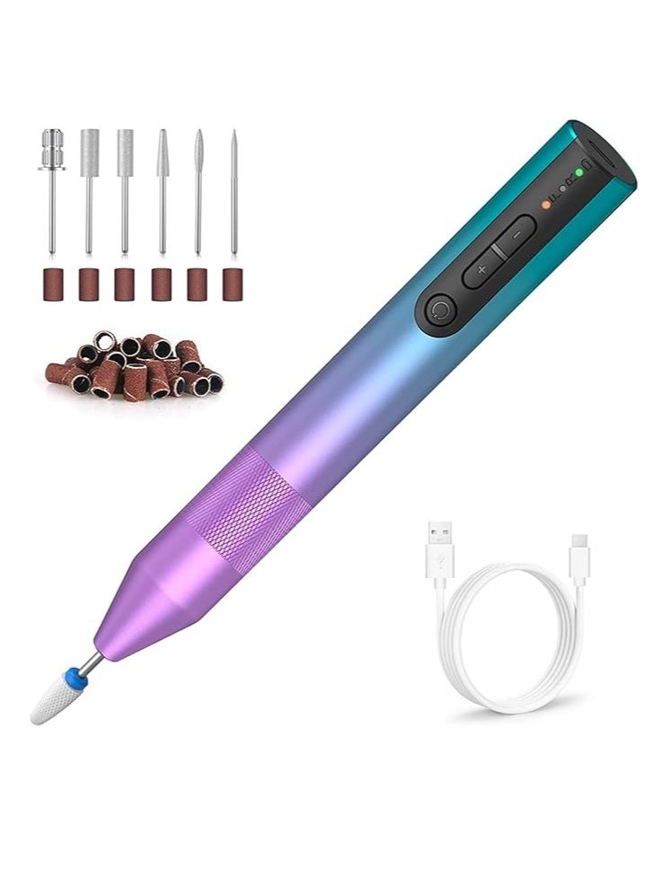Generic - Electric nail file, Cordless electric nail drill, for acrylic nails, Gel polish, for manicure and pedicure, tools for nail file, salon nail equipment - Image 1