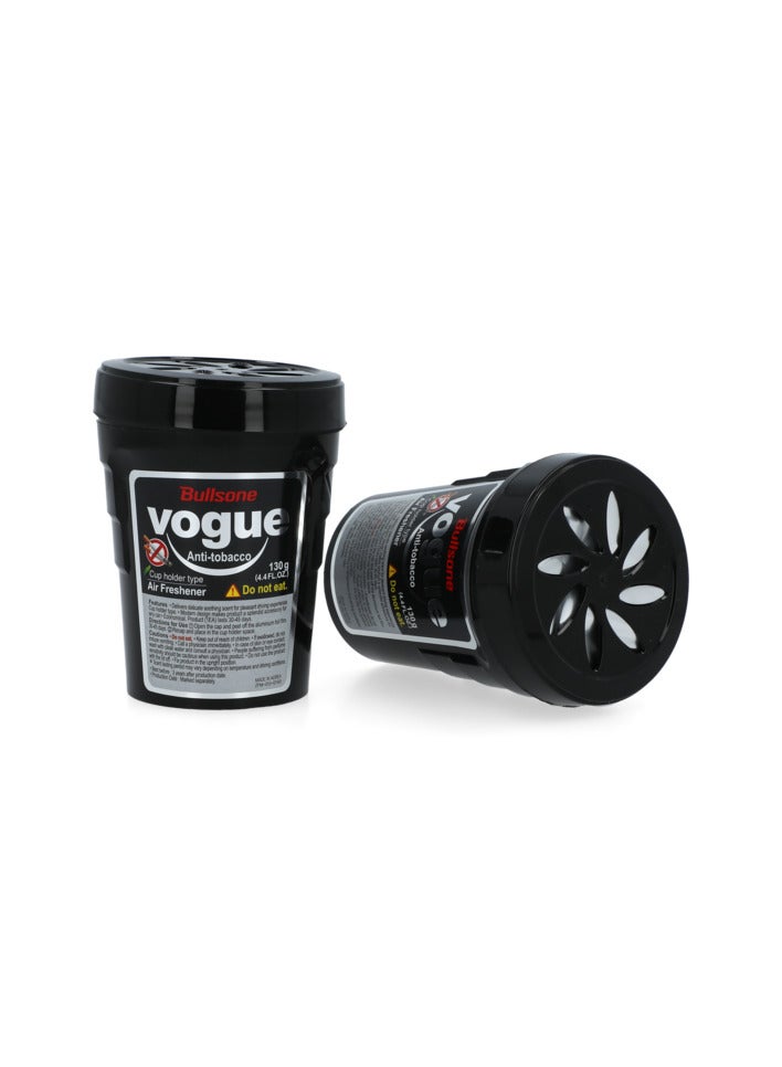Bullsone 2-Piece Vogue Cup Holder Type Car Air Freshener 130 g - Image 2