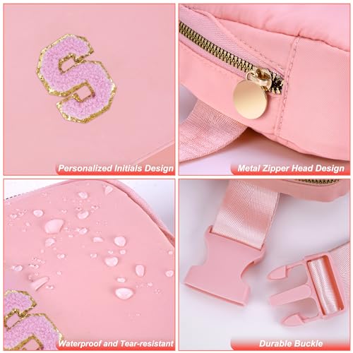 Uygafly 10th 20th 30th 40th 50th 60th 70th Birthday Gifts for Mom Daughter Friends Sister Girlfriend Her,Belt Bag for Women Girls Teens Trendy Waist Packs Fanny Pack Crossbody Bags | Peach,S - Image 5