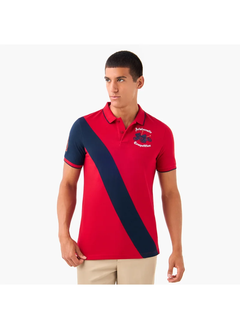فاف Embroidered Polo T-shirt