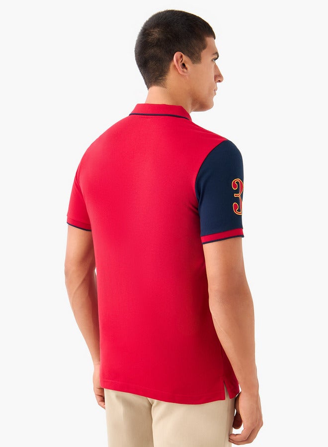 Splash FAV Embroidered Polo T-shirt - Image 3