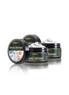 Aroma Dead Sea AROMA DEAD SEA Hyaluronic Acid Face Cream  Anti Aging Cream Day  Night Facial Moisturizer for Face Anti Wrinkle  Hydrating Face Moisturizer  34 floz Hyaluronic Acid Face Cream Pack of 2 