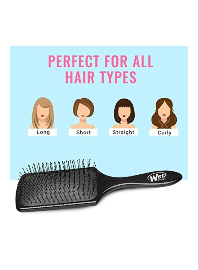 NIBEMINENT Detangler Hair Brush Black 10.5x3x1.5inch - Image 5