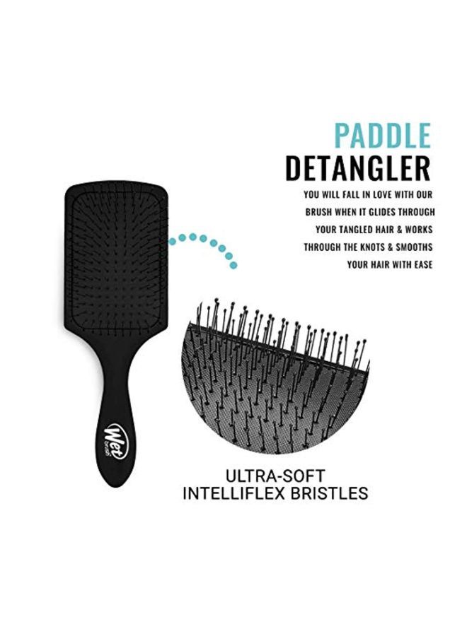 NIBEMINENT Detangler Hair Brush Black 10.5x3x1.5inch - Image 4