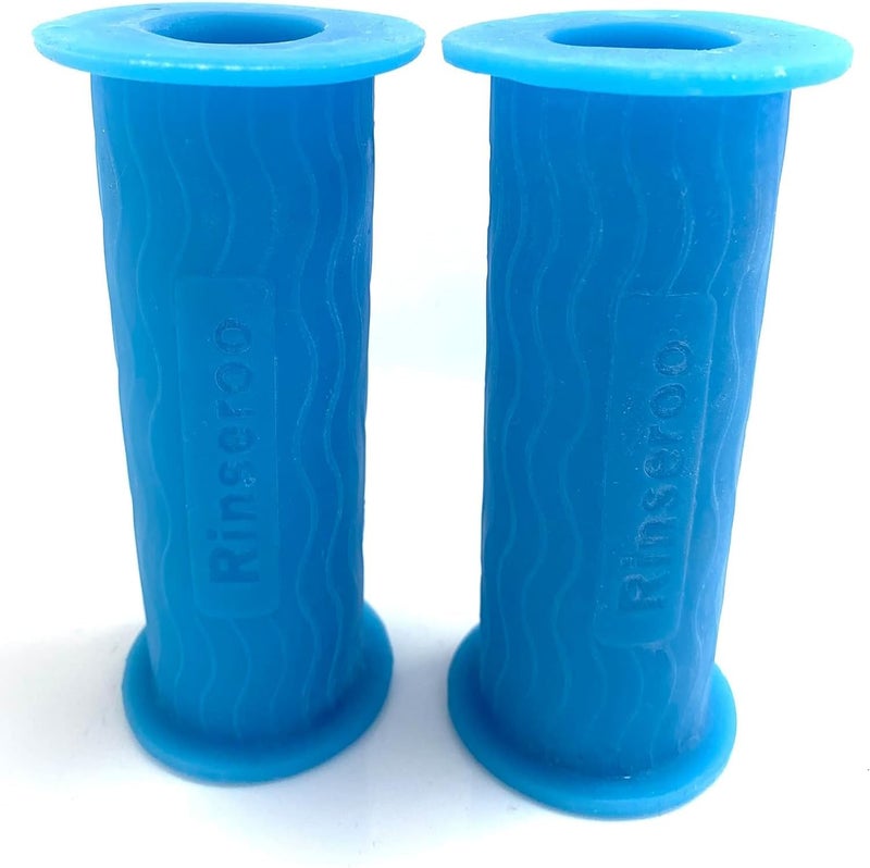 Rinseroo (2 Pack) Replacement Hose Connectors for TUB Faucet & Sprayer, Slip-On Hose Attachment for Cleaning Tubs & Bathing Pets. Faucet Adapter Fits Spouts Up to 3" Wide ( Sold Separately)… - Image 1