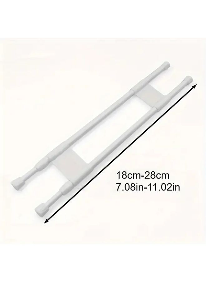 White Adjustable RV Cabinet Shelf 9 84 Inch to 15 75 Inch Extendable Removable Divider Panel - Image 5