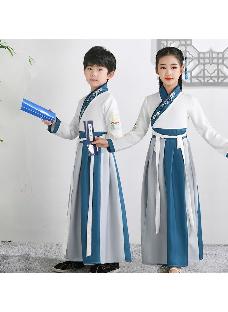 general Traditional Girl's Ancient Hanfu Costume - Elegant Princess Performance Dress for Stage, Cosplay & Cultural Events - Image 1