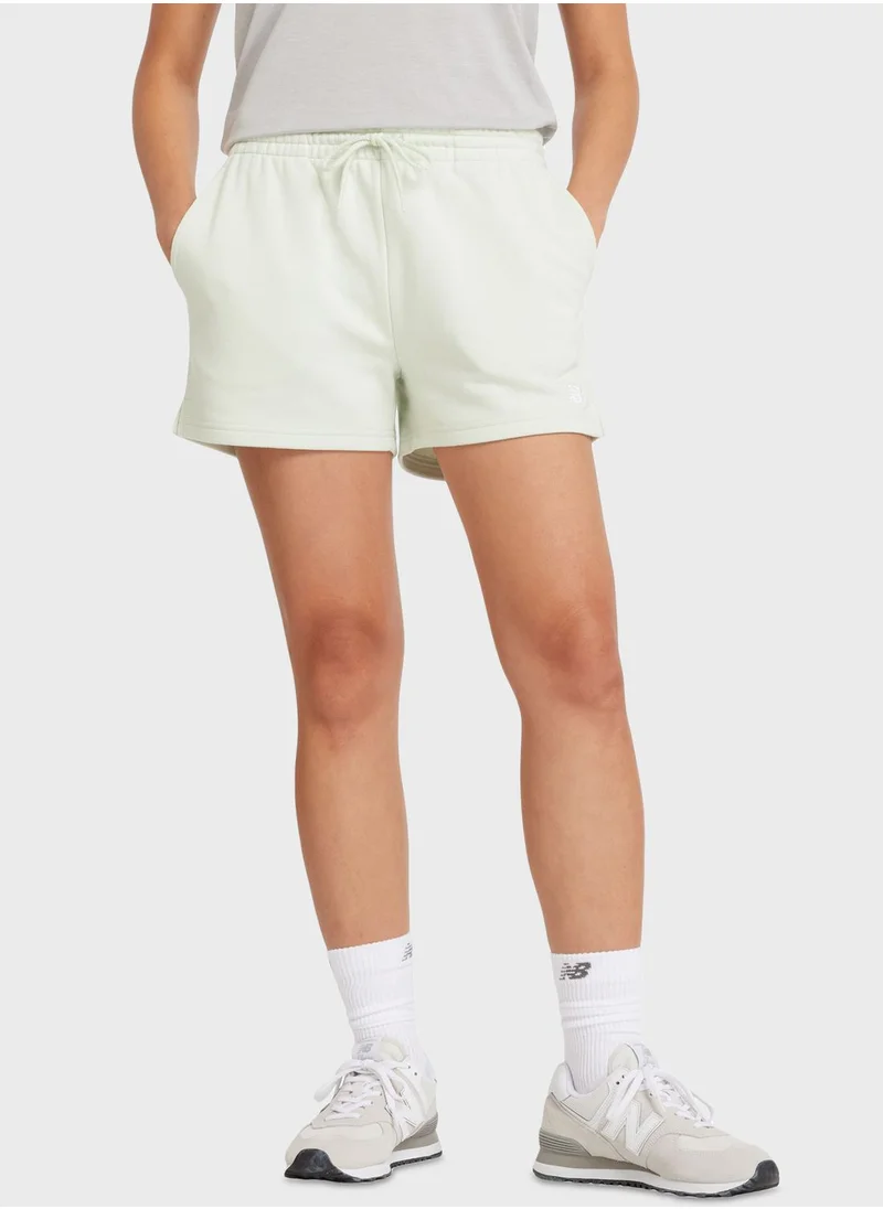 نيو بالانس Essential French Terry Shorts