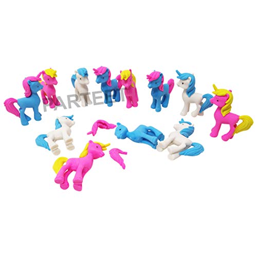 PARTEET Unicorn Erasers Return Gifts for Kids(Pack of 12) - Image 4