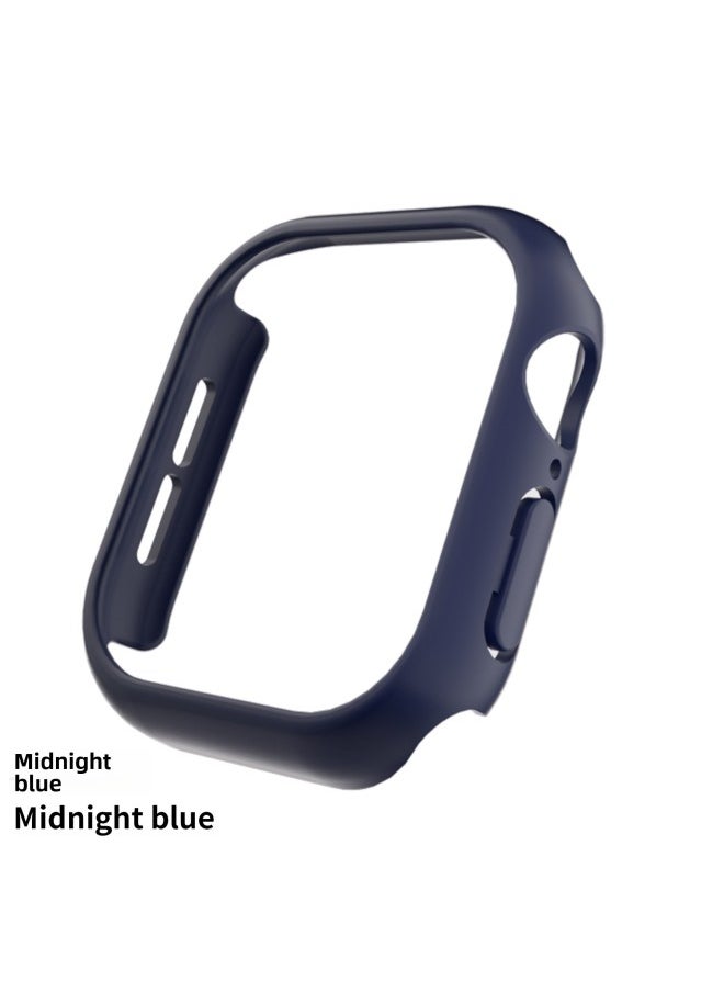 For Apple 46/44/41/45 Watch Iwatch S10 49MM Border Ultra Half Bag Protective Case-Color:Black Frame (no Glass) + Carton Packaging-Exterior Dimension:38mm