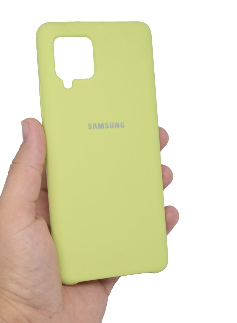 Logo Brands Galaxy A42 Phone Cover Slim Stylish Case with Inside Microfiber Lining  - Image 3