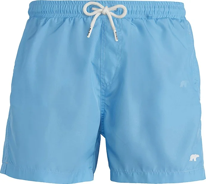 Bad Bear Blue Men's Shorts Swimsuit with Pockets