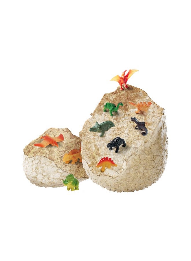 دان آند دارسى نشاط عيد الفصح على شكل بيضة ديناصور عملاقة - اكتشف 12 ديناصورًا مفاجئًا كبيرًا فريدًا في بيضة واحدة مملوءة عملاقة - اكتشف علم الآثار الخاص بلديناصورات - هدايا عيد الفصح الخاصة بألعاب الديناصورات للأولاد والبنات - Image 5