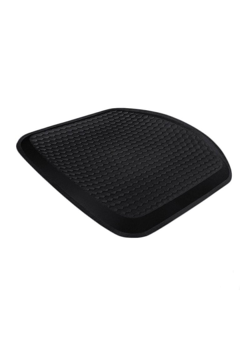 Lucario Lucario Gel Seat Cushion Enhanced Double Thick Seat Cushion with NonSlip Cover Office Chair Car Seat Cushion Sciatica Back Pain Relief Perfect for Office Chair Car Wheelchair Travel Black 