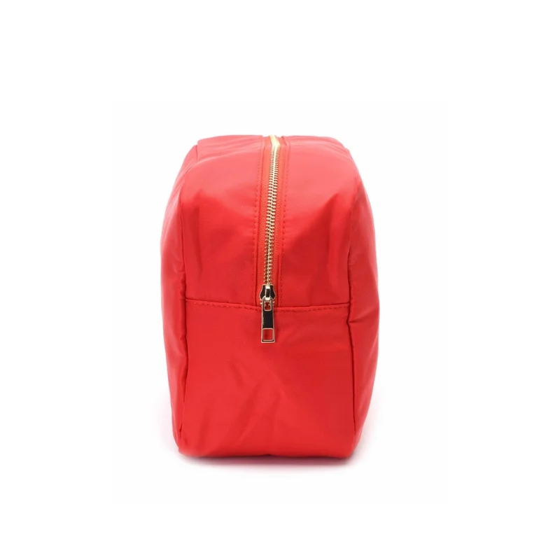 The Happy Tribe  Personalised Large Pouch, Red for Women | Best Price UAE