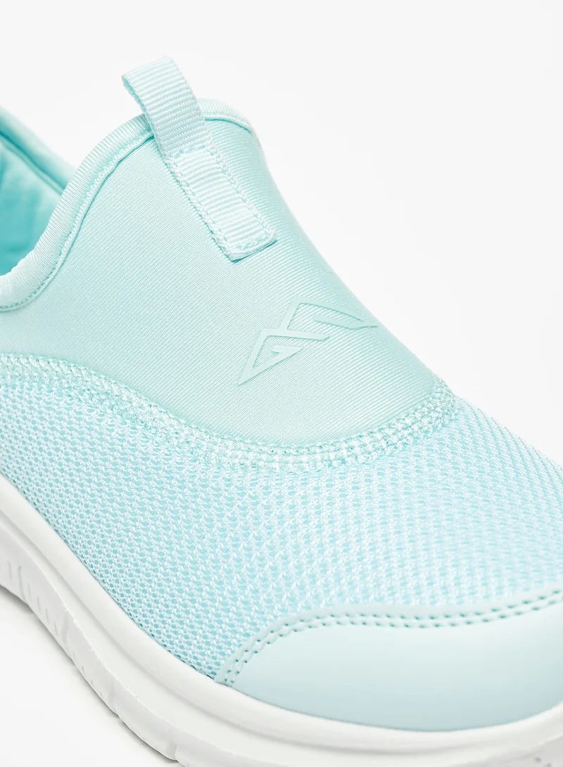 شو اكسبرس Girls Textured Slip On Sports Shoes with Pull Tabs