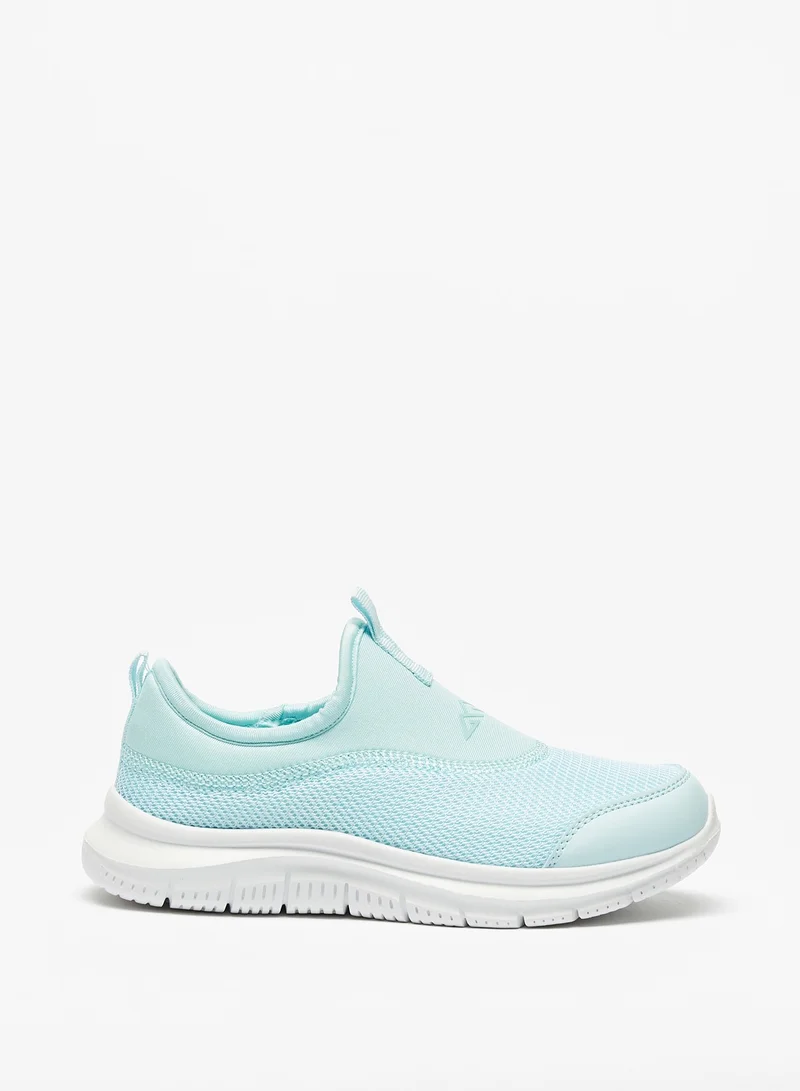 شو اكسبرس Girls Textured Slip On Sports Shoes with Pull Tabs