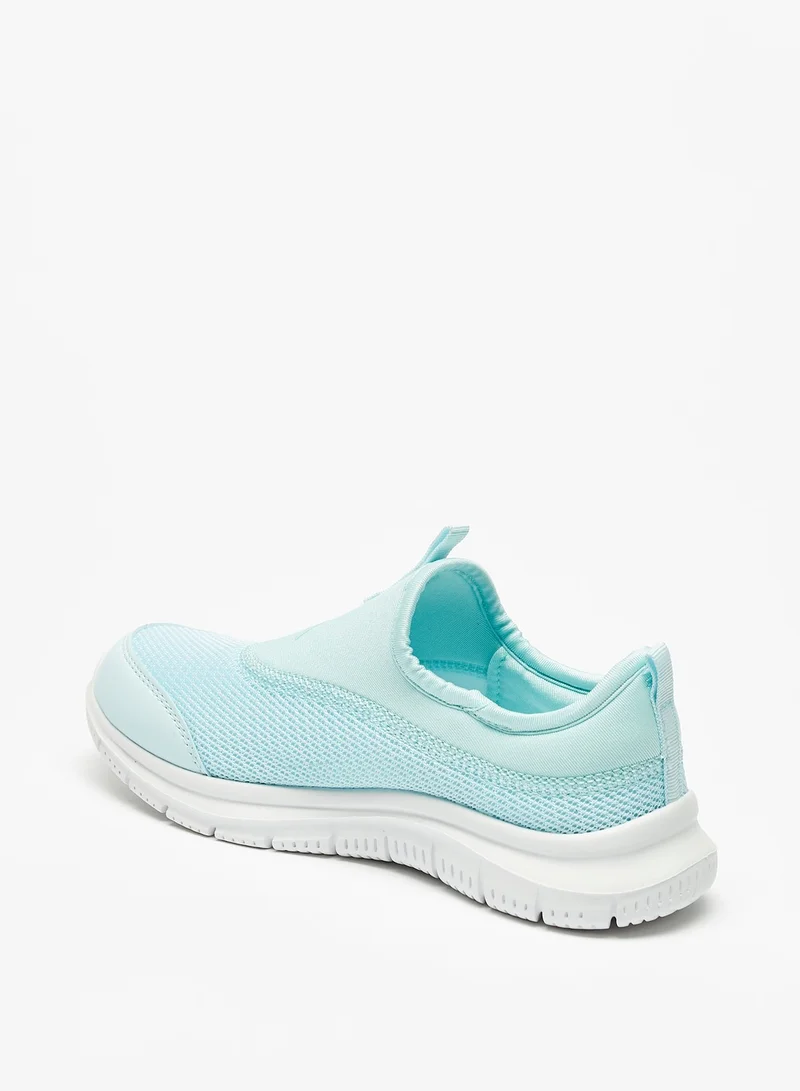 شو اكسبرس Girls Textured Slip On Sports Shoes with Pull Tabs