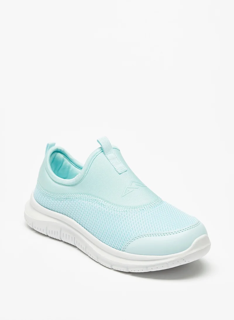 شو اكسبرس Girls Textured Slip On Sports Shoes with Pull Tabs