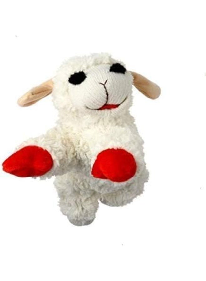 Multipet Lamb Chop Dog Toy | Lamb Chop Squeaker Toy | Officially Licensed (White, 10") - Image 2