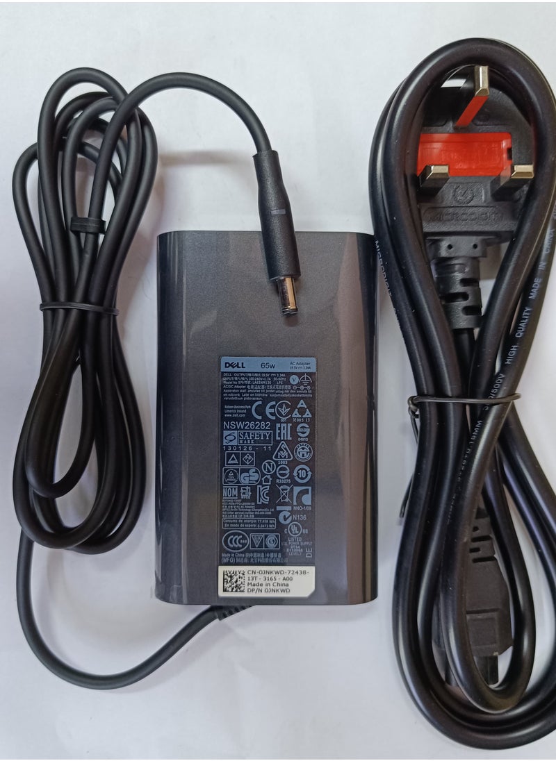 CS 65W 19.5V 3.34A 4.5*3.0mm AC ADAPTER DELL LAPTOP  - Image 3