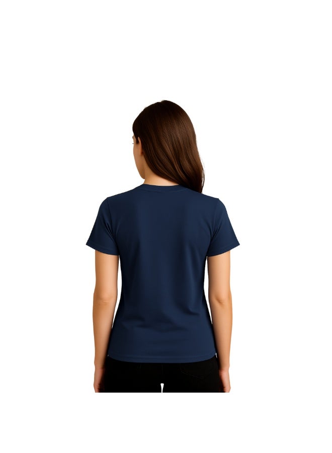 برينت شوب فور مي تي شيرت نسائي ممشط برقبة مستديرة للبالغين، 190 جرام لكل متر مربع، قطن خالص، ألوان أساسية - Image 5