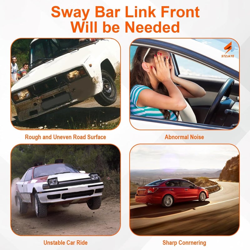 STZJAYE Automotive Replacement Sway Bar Link Kit K80894 for Dodge Ram 1500 (2006-2022) - Image 5