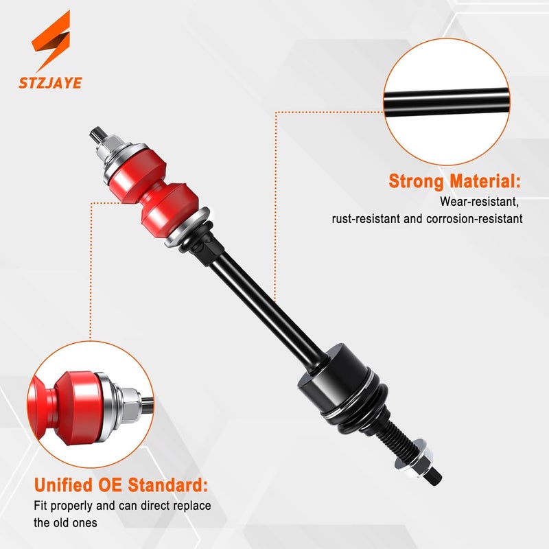 STZJAYE Automotive Replacement Sway Bar Link Kit K80894 for Dodge Ram 1500 (2006-2022) - Image 4