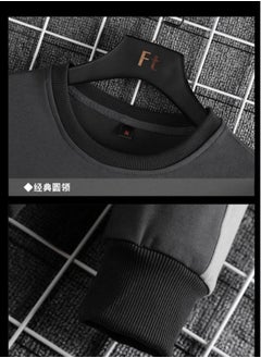 NIBEMINENT Men's Long Sleeved Sweater Trend Korean Youth Top T-Shirt Autumn 2021  - Image 3