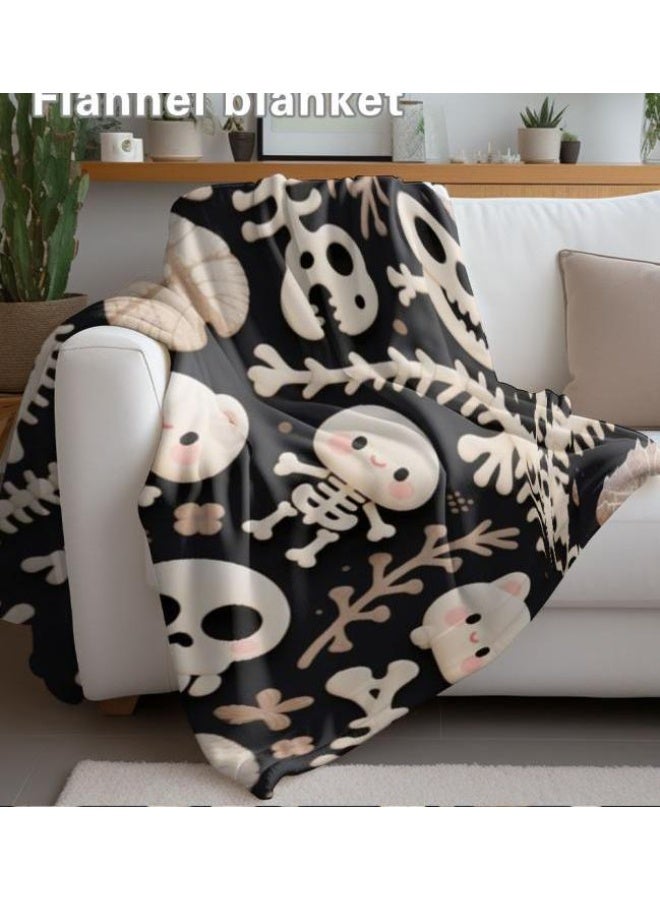 general Flannel thin blanket (warm and comfortable, suitable for sleep, gaming, dust removal and sandproof) 150cm*200cm - 924 - Image 4