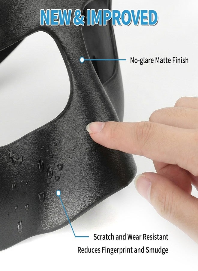 HIAARO QK03B Matte Nose Guard for Broken Nose, Basketball Face Mask, Protective Sports Shield for Soccer, Adjustable with Padding for Men and Women - Image 3