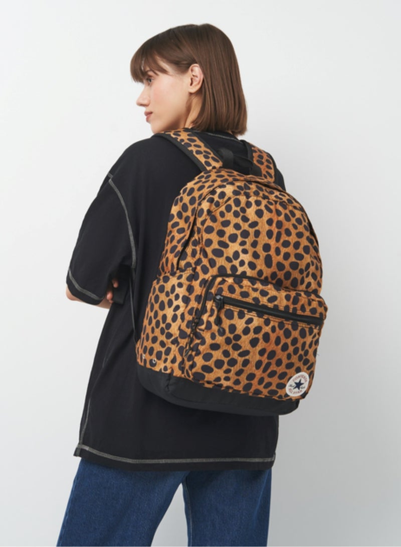 كونفرس 【موسم المدرسة】حقيبة ظهر جو تو للجنسين - لون كلاسيكي، حقيبة ظهر بسحّاب أفقي - Image 5