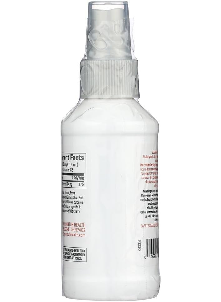 Quantum Quantum Thera Zinc Spray Echinacea  Elderberry  - Image 3