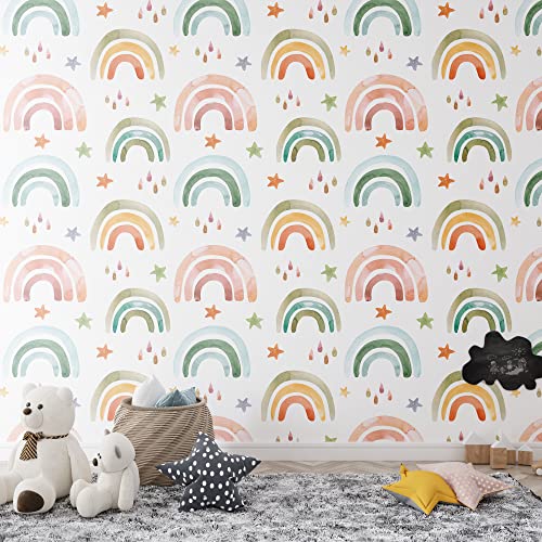 PAPER PLANE DESIGN Vinyl Peel and Stick Waterproof Wallpaper for Kids Room -1 Roll Size 2 X 12 Feet - Image 4