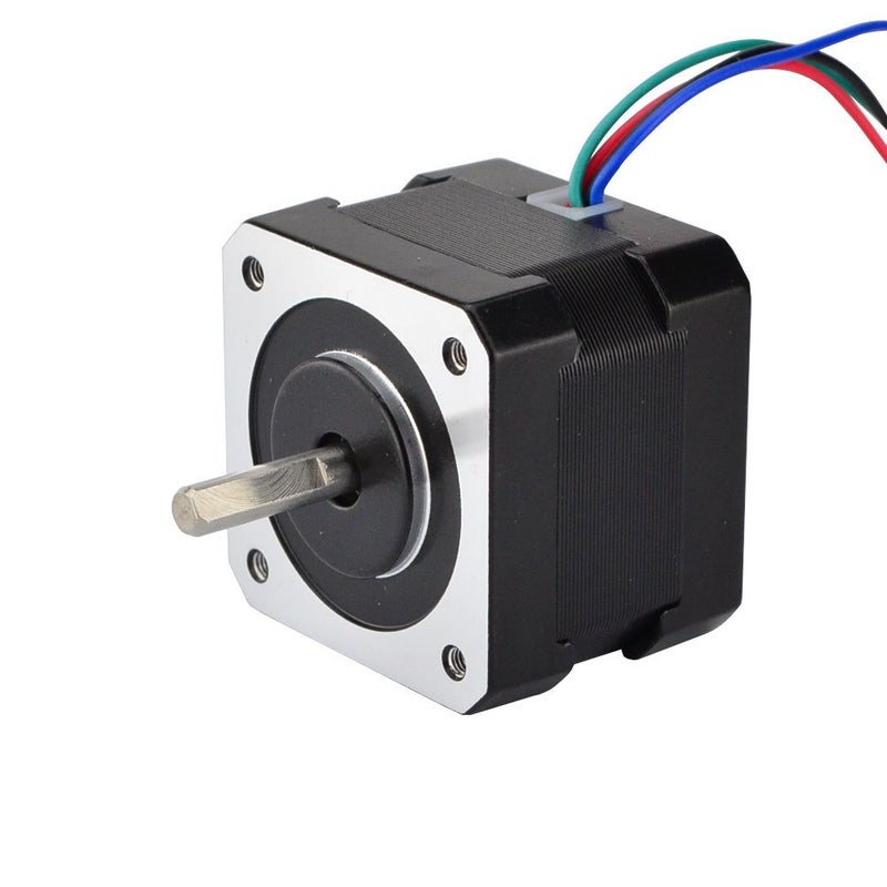 STEPPERONLINE Nema 17 Stepper Motor 26Ncm(36.8oz.in) 12V 0.4A 3D Printer CNC - Image 1
